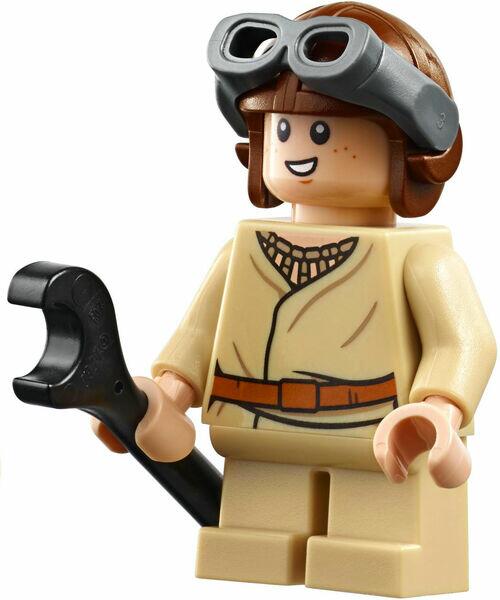 Lego Star Wars Minifigura Anakin Skywalker Menino - 249587