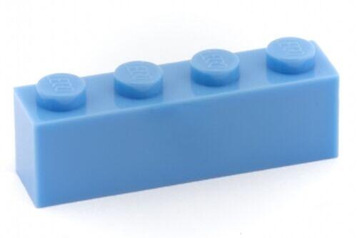 Lego Brick 1x4 - Azul Mdio - PN 3010 / CN 4163696 / 4165458