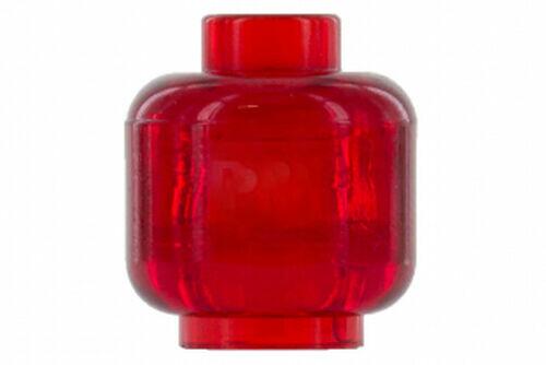 Lego Cabea de Minifigura sem Rosto -  Vermelho Transparente - PN 30011 / CN 6173950