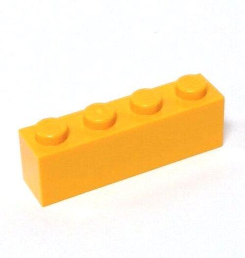 Lego Brick 1x4 - Laranja Claro - PN 3010 / CN 4490697 / 6003004