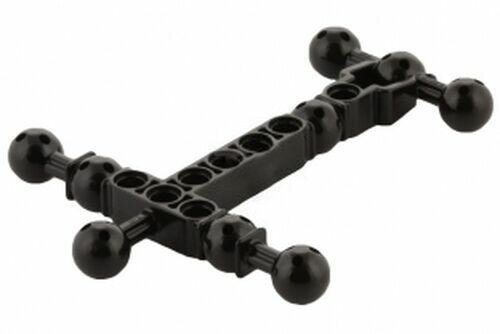 LEGO Bionicle Hero Factory - Viga Tronco Corpo 9 x 11 c/ encaixes 10,2 Ball Joints - Preto - PN 90623 / CN 4593569