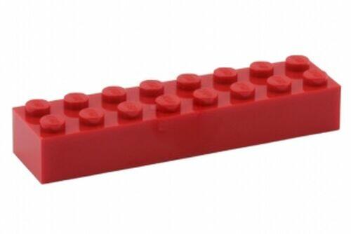 Lego Brick tijolo 2x8 - Vermelho - PN 3007 / 93888 / CN 300721 / 6036408
