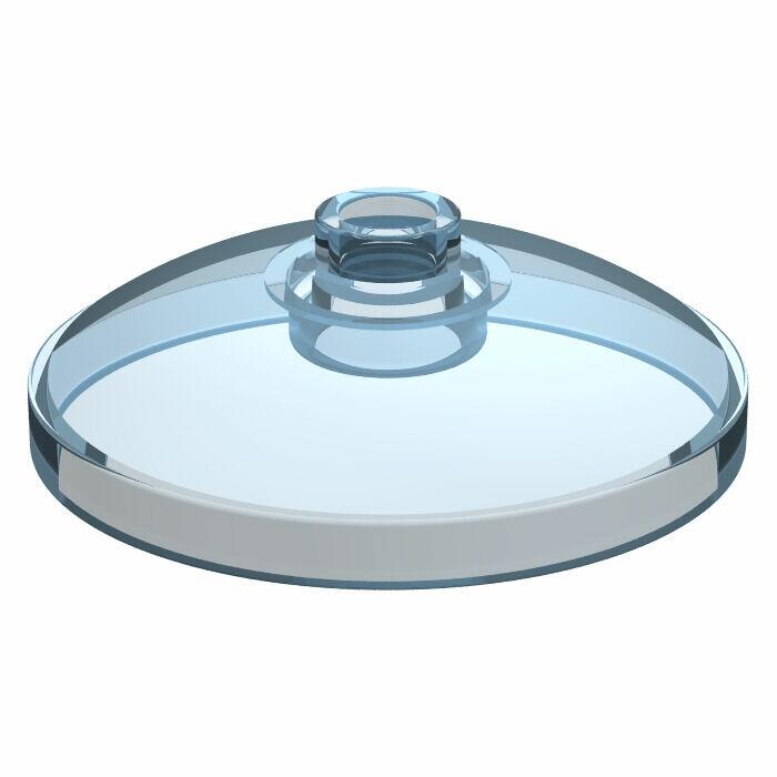 Comprar LEGO Disco Arredondado 3X3 - Azul Claro Transparente - PN