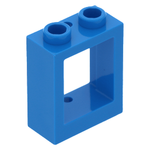 Lego Marco Janela 1x2x2 - Dark Azure - PN 60592 / CN 6251822