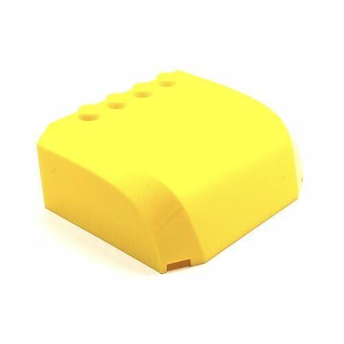 Lego Cap ou Teto 5 x 6 x 2 Curvado - Amarelo - PN 61484 / CN 6306879