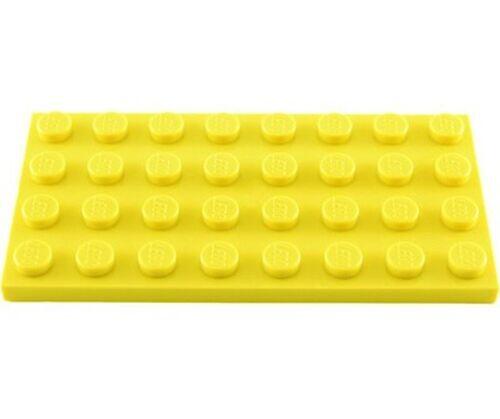 Lego Plate 4x8 - Amarelo - PN 3035 / CN 303524