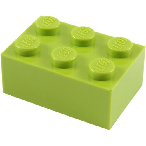 Lego Brick tijolo 2x3 - Verde Limo - PN 3002 / CN 4122452 / 4220631