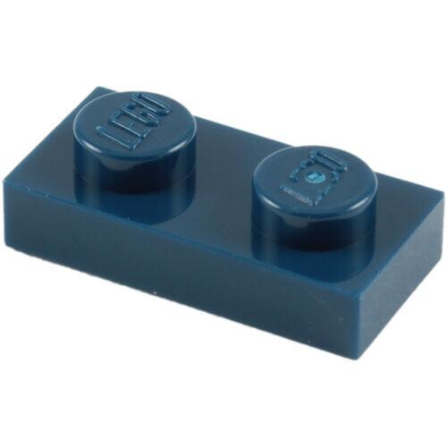 Lego Plate 1x2 - Azul Escuro - PN 3023 / CN 4528981 / 4177737