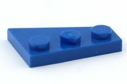 Lego Plate Asa / Wing 2x3 Esquerdo - Azul - PN 43723 / CN 4180534 / 4280150 / 4498156