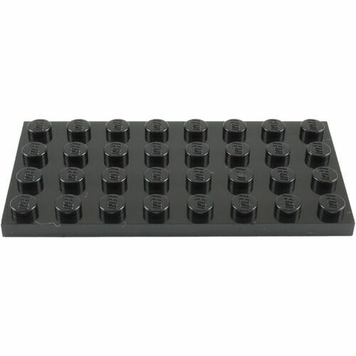 Lego Plate 4x8 - Preto - PN 3035 / CN 303526