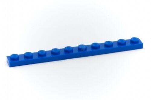 Lego Plate 1x10 - Azul - PN 4477 / CN 447723