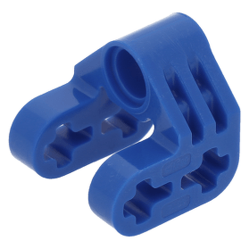 Lego Technic - Conector Pino/eixo Perpendicular Split - Azul - Pn 92907 / CN 6212141 / 6279026