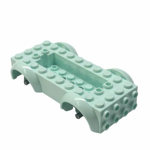 Lego Base p/ Carro Chassis p/ Rodas Pequenas - Verde Agua - PN 12622 / 11650 / CN 6330606