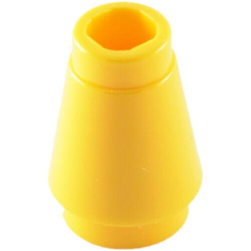 Lego Cone 1x1 - Amarelo - PN 15551 / 55525 / 59900 / CN 4520090 / 4525464