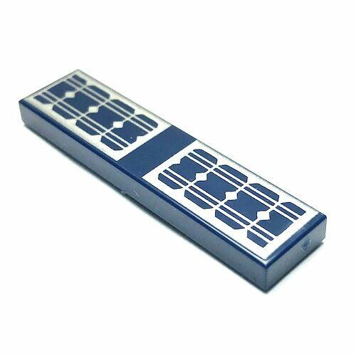 Comprar Lego Tile 1x4 c/ Impressão Painel Solar - Azul Escuro - PN