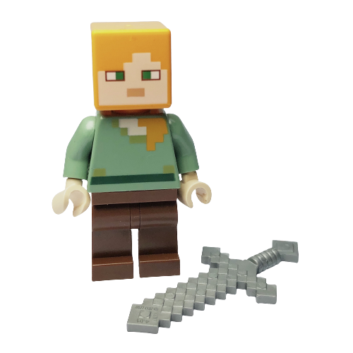 Lego Minecraft - Minifigura Alex - 21169MB