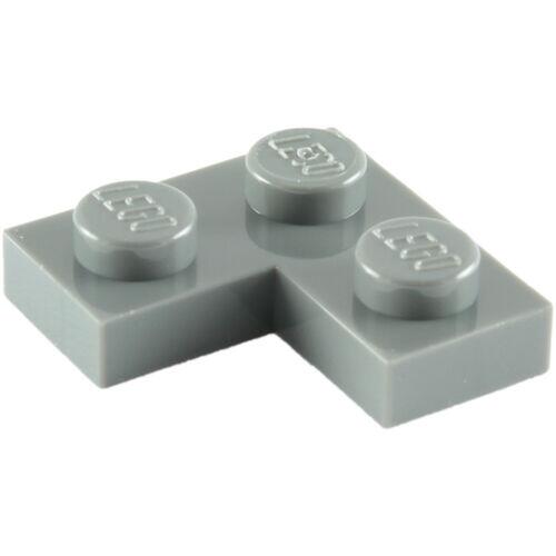 Lego Plate 2x2 em L de canto ( corner ) - Cinza Escuro - PN 2420 / CN 4210635