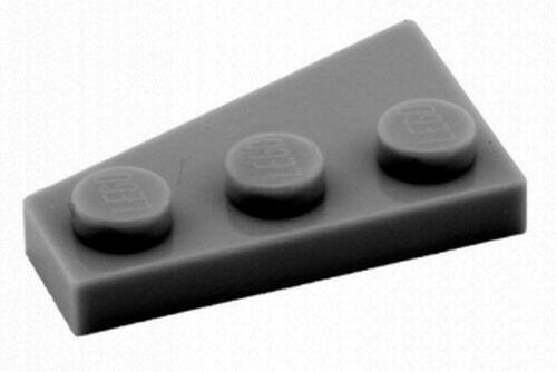 Lego Plate Asa / Wing 2x3 Direito - Cinza Escuro - PN 43722 / CN 4210869