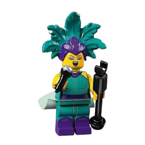 Lego Minifigura Srie 21 - Cabaret Singer/ Cantora de Cabar - 71029-12