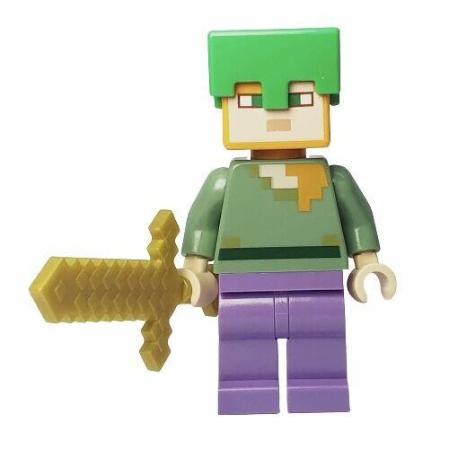 Lego Minecraft - Minifigura Alex - 21164MA