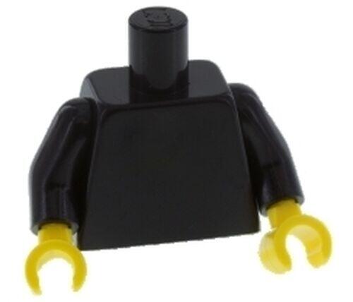 Lego Corpo / Torso Minifigura - Preto -  PN 76382 / 88585 / CN 4502268