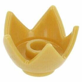 Comprar Lego Coroa Real p/ Minifig - Dourado Perolizado - PN 39262