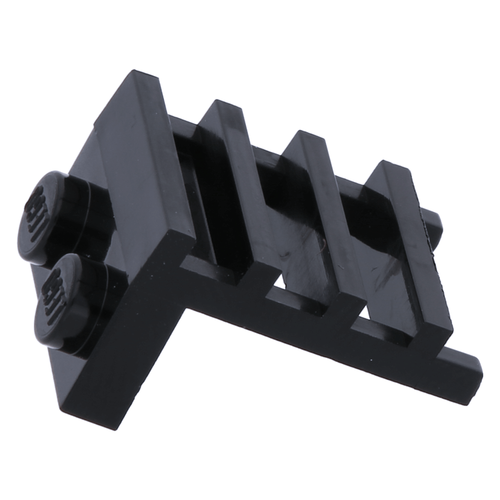 LEGO Escada / Grade 1x2x2 - Preto - PN 4175 / CN 417526 / 6179557 / 6285241