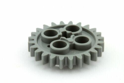 Lego Technic - Engrenagem 24 Dentes - Cinza Escuro - PN 3648 / CN 6133119 / 4514558