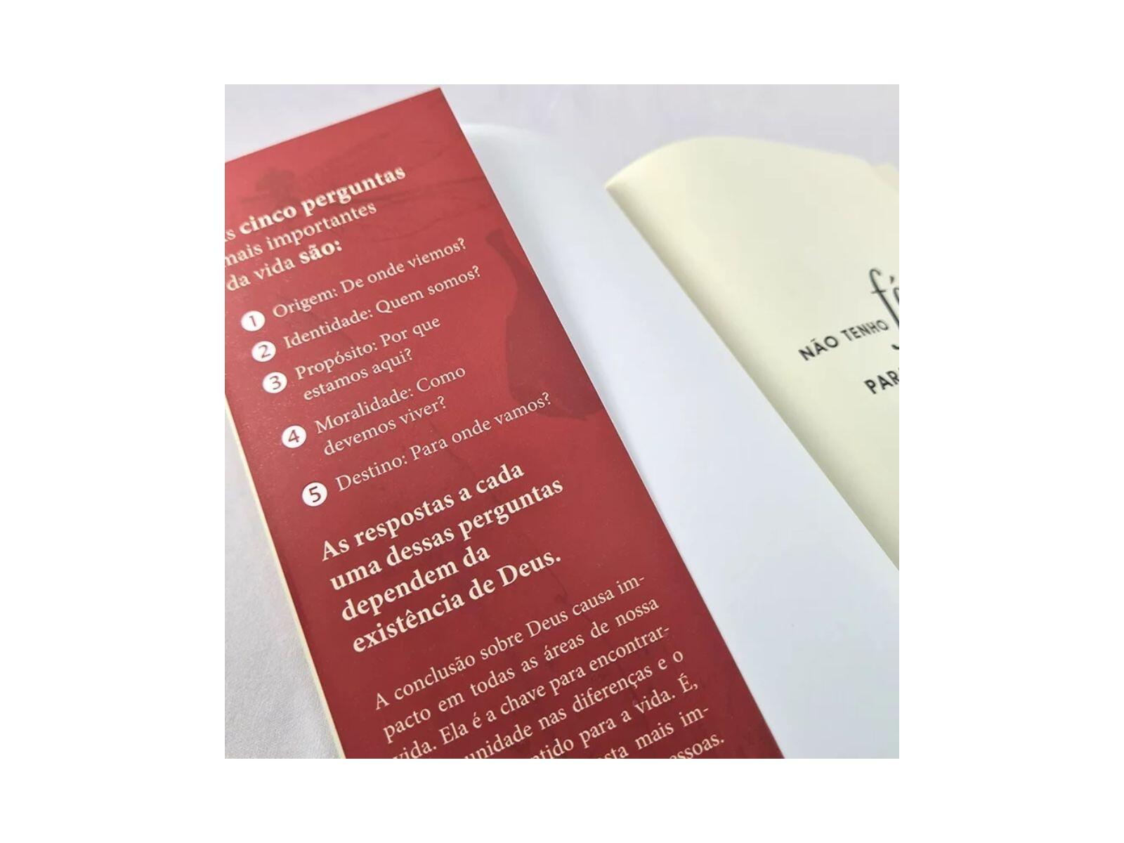 Nao Tenho Fe Suficiente Para Ser Ateu - Christian Apologetics Book In Portuguese (Brazilian Portuguese Edition)