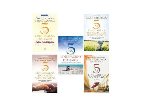 Comprar Kit 5 Livros | 5 Linguagens do amor coleção completa