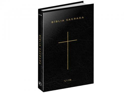 Comprar Bíblia Sagrada Cruz Preta | NVI | Capa Dura - a partir de