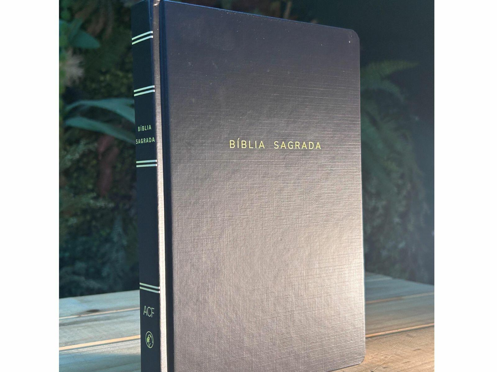 Comprar Bíblia Sagrada Slim | Almeida Corrigida Fiel ACF Expandida ...
