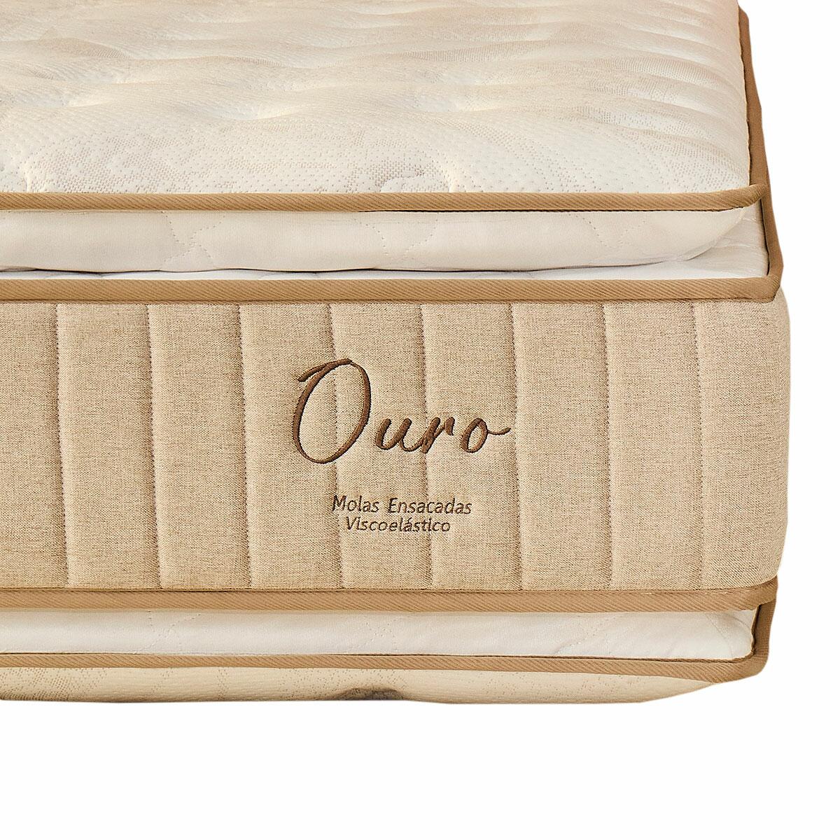 Colchão King Size Prorelax Ouro 193x203x38 | Modema