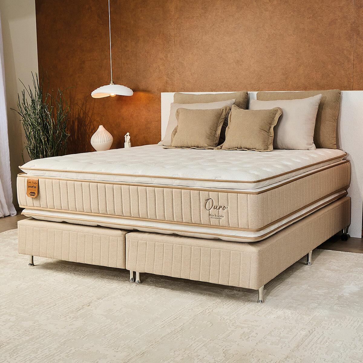 Colchão King Size Prorelax Ouro 193x203x38 | Modema