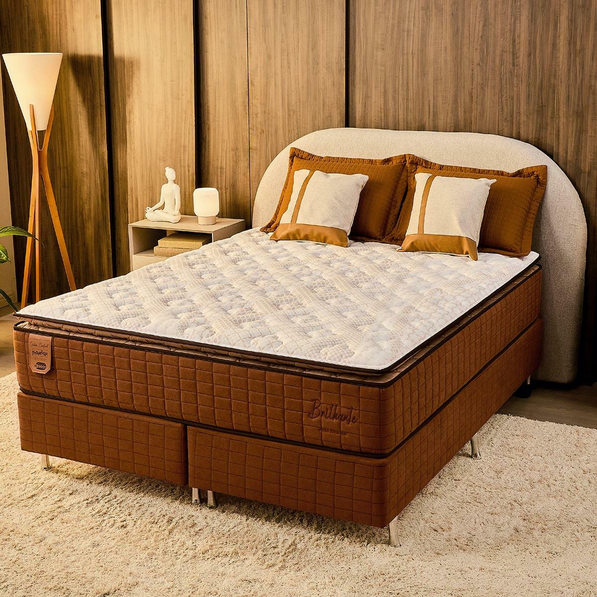 Colchão Mola King Brilhante 193x203x30 | Modema