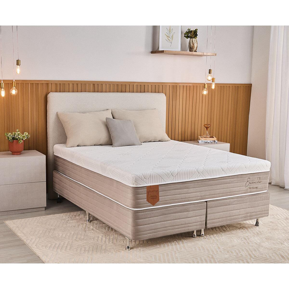 Cama Box Queen Prorelax Esmeralda 158x198x69 | Modema