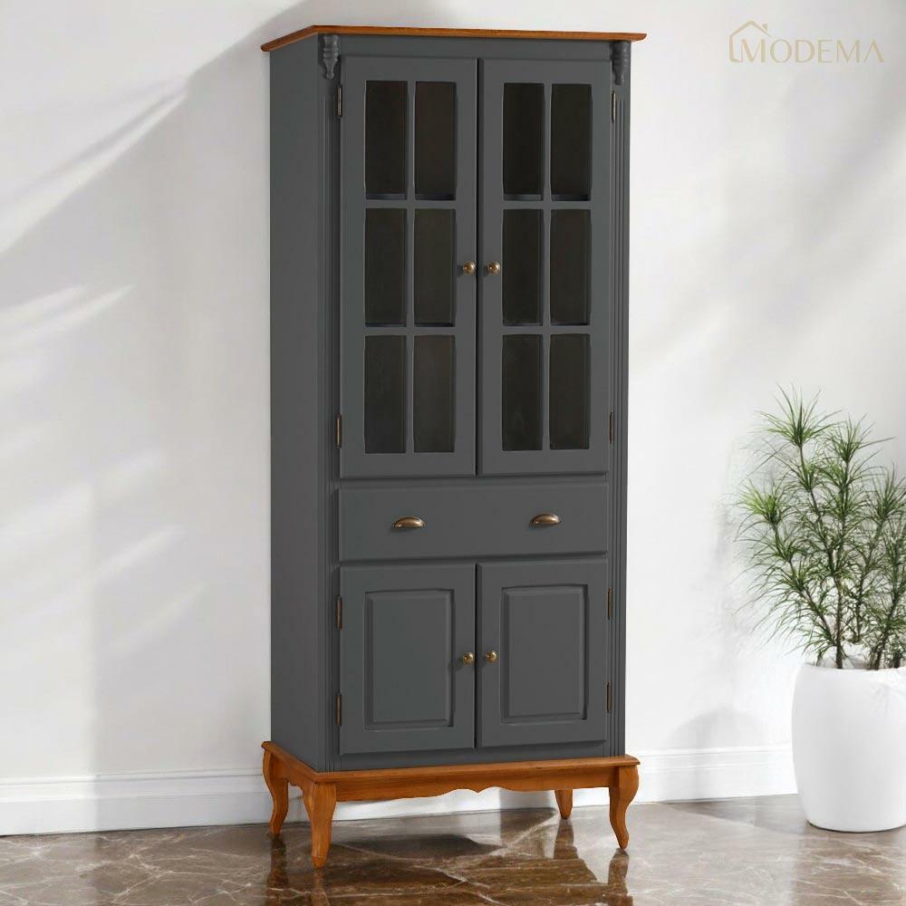 Cristaleira Hannover 60809 Linz Móveis | Modema