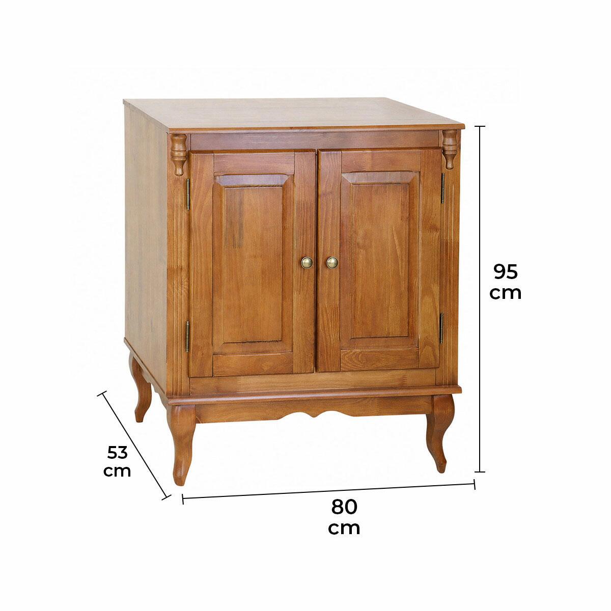 Balcão Cozinha Hannover 80cm com tampo Linz Moveis | Modema