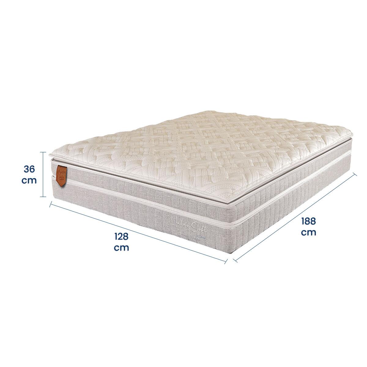 Colchão Viúva Látex Soft Gel Prorelax 128x188x36 | Modema