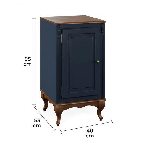 Balcão Cozinha Hannover 40cm com tampo Linz Móveis | Modema