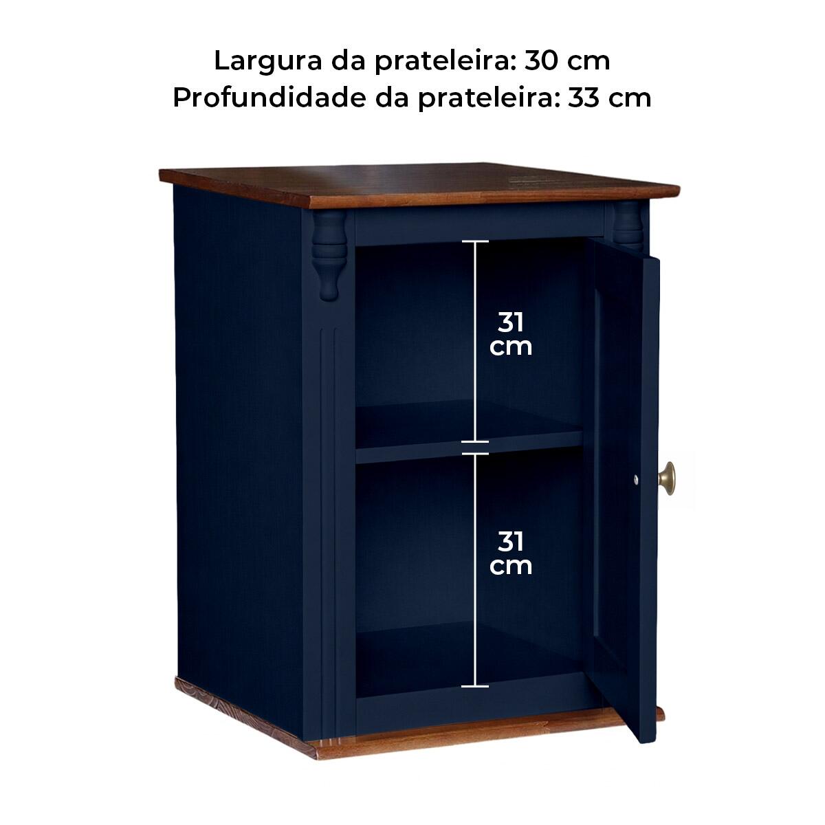 Armário Aéreo Cozinha Hannover 50700M-40 Linz Móveis | Modema