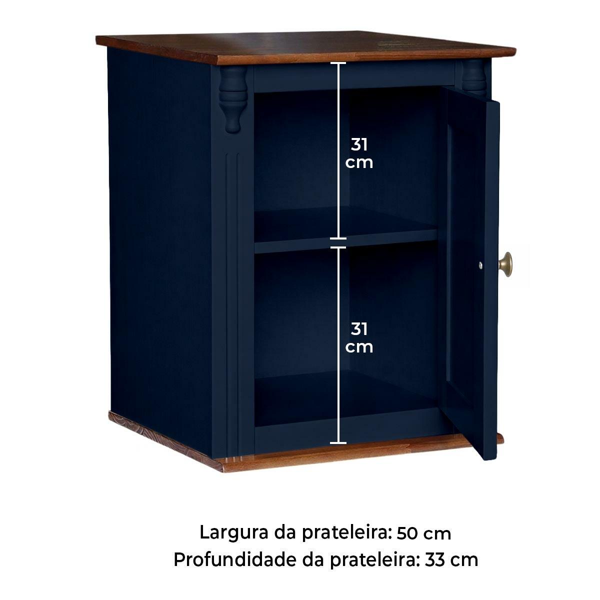 Armário Aéreo Cozinha Hannover 50700M-60 Linz Móveis | Modema
