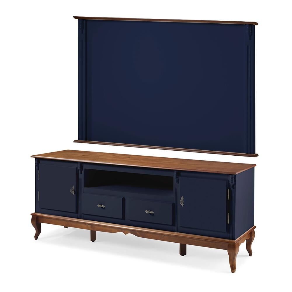 Conjunto Rack com Painel para Sala Linz Móveis