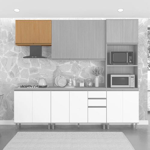 Armário Aéreo de Cozinha Nova Dubai Casamia 3973