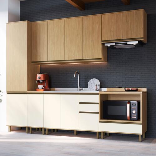 Cozinha Completa 11 Portas Nova Dubai Casamia AMB03