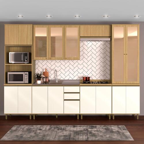 Cozinha Completa 16 Portas Nova Dubai Casamia AMB07