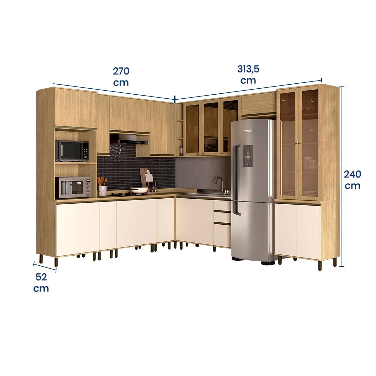 limujyaさん9-12-2 Cozinha Completa 22 Portas Nova Dubai Casamia AMB12