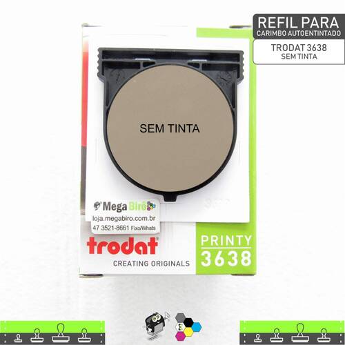 Refil TRODAT 3638 - para Carimbo Autoentintado