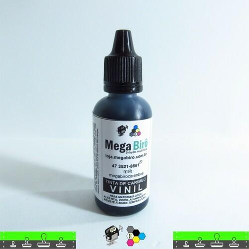 Tinta Vinil de Secagem Instantânea 30 ml Preta - MB
