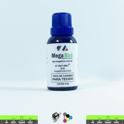 Tinta de Tecido para Carimbos - Azul 30 ml